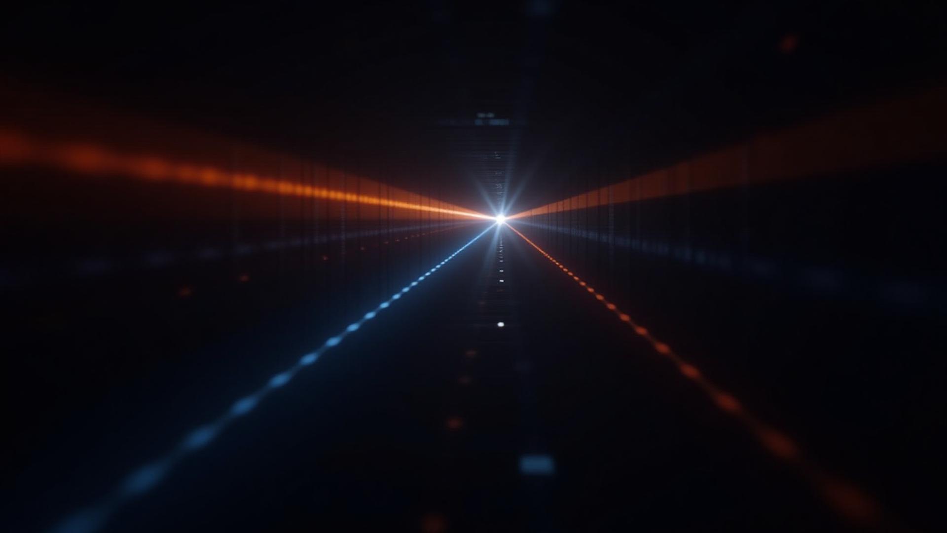 Abstract visualization of high-speed code execution